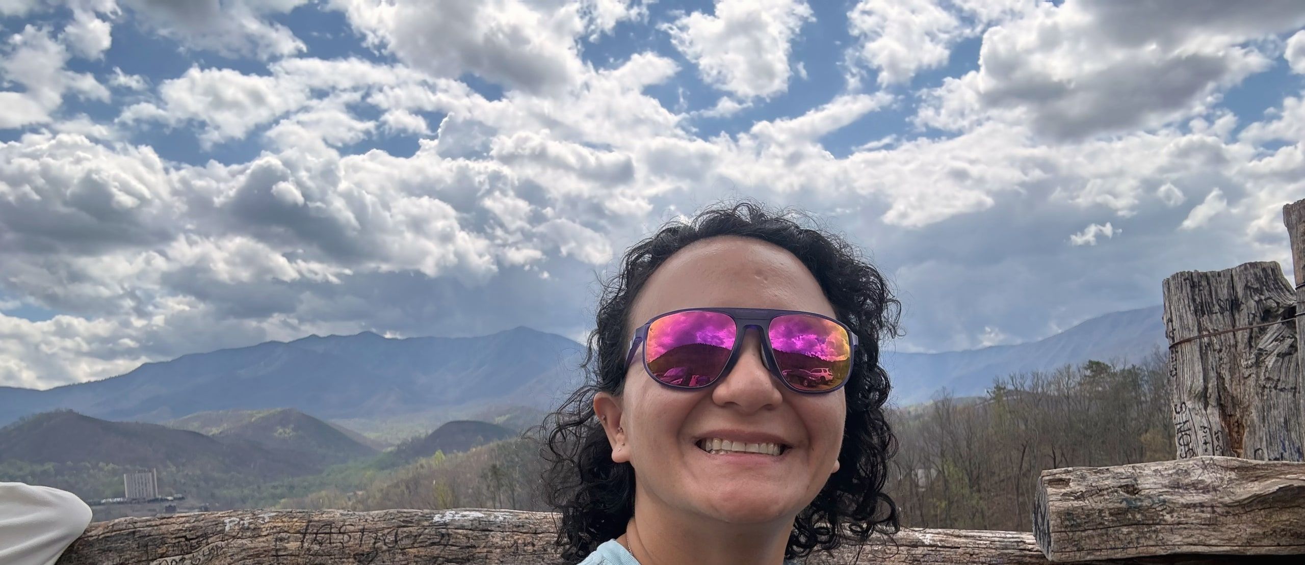 Viviana in the Smoky Mountains